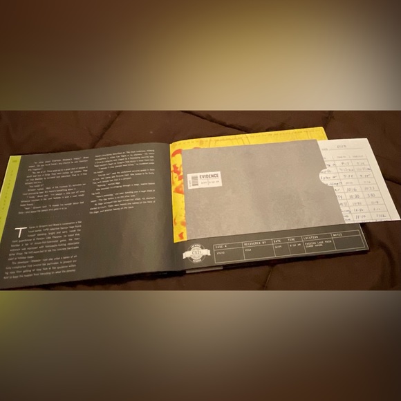 C.S.L: Crime Scene Investigation ( T.V. Series) Evidence hardback education book - Picture 6 of 8